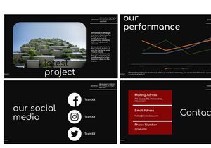 Darkmin Presentation Template