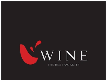 Wine logo with wine glasses and bottles.for night clubs,bars,cafe and wine shops. preview picture