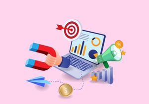 3D Seo Marketing UI Kit Illustration