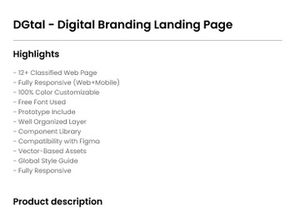 DGtal - Branding Website