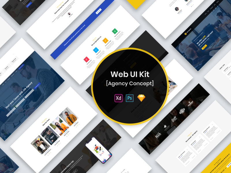 Web UI Kit Agency