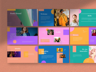 Pastel Brand Google Slide Template
