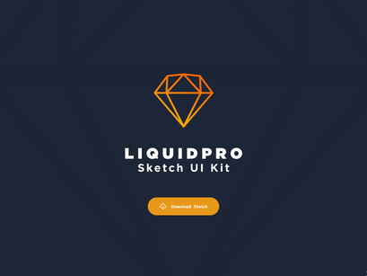 LiquidPro - Sketch UI Kit