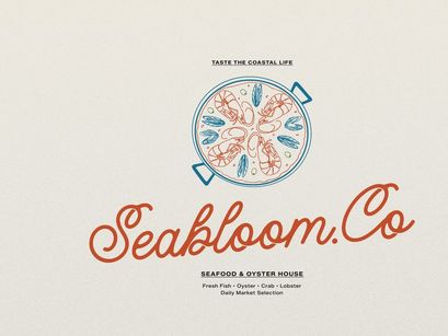 Caniora Florents | Monoline Script Font
