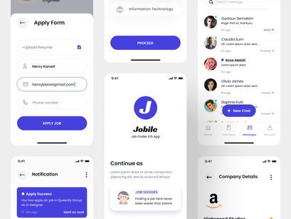 Jobile - Job Finder App Ui Kit