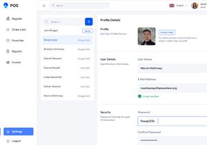 Point Of Sale (POS) & Dashboard
