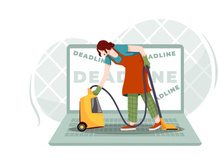 Multitasking Woman Illustration