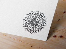 Mandala Flower Decoration Vector template