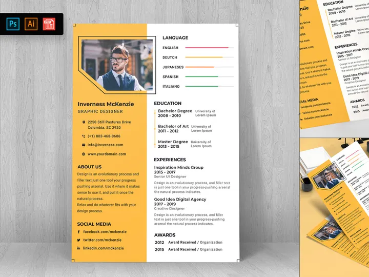 Resume CV Template-27
