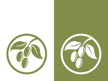 olive icon vector illustration design template