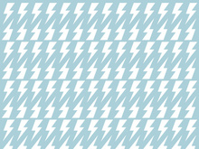 Seamless pattern thunderbolt vector