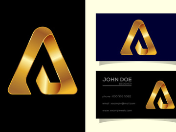 Initial letter A logo design template vector illustration. preview picture