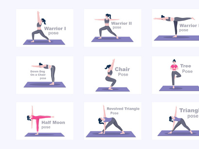 Yoga Poses Names And Benefits | Yoga poses names, Basic yoga poses, Yoga  videos for beginners