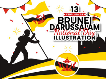 13 Brunei Darussalam National Day Illustration preview picture