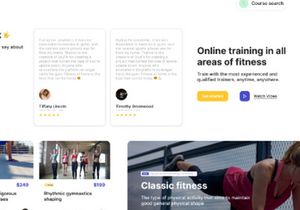 WebSite Template Skyfit For Figma And Photoshop