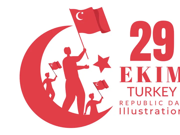 14 Republic Day Turkey Illustration
