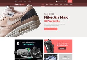 E-commerce Landing Page