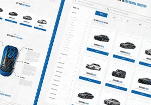 Car Rental Website Design