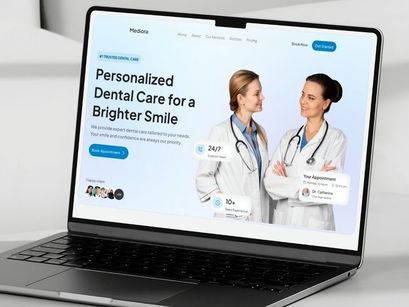 Mediora - Dental Clinic Landing Page
