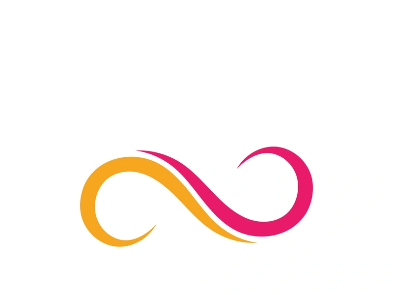 Infinity Design Vector icon illustration Logo template design