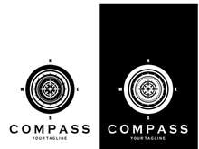 compass icon isolated on background.modern flat compass pictogram,business,marketing,internet concept.trendy simple vector symbol for websitedesign or button to mobile app.logo illustration.