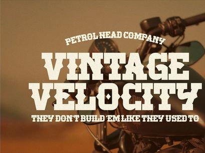 Believe - Vintage Western Slab Serif Font