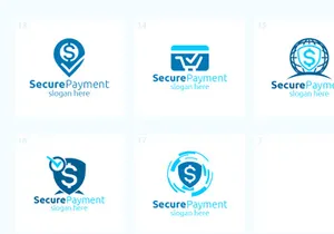 17 Secure Payment Logo Bundle