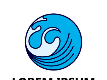 Wave logo preview picture