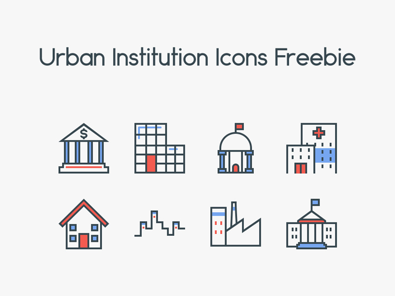 Urban Institution Icons