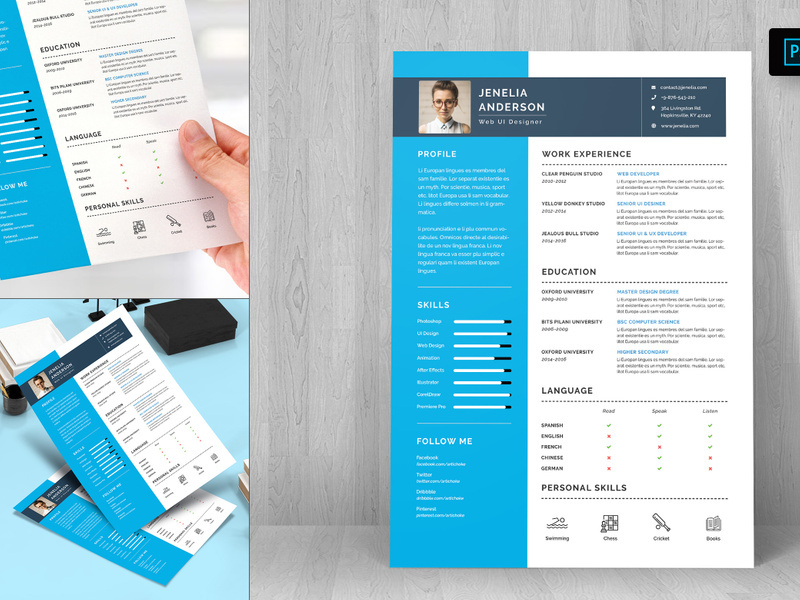 Resume CV Template-22