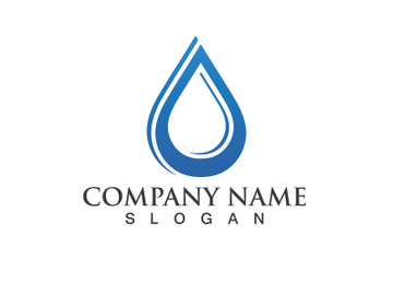 Water drop Logo Template vector preview picture