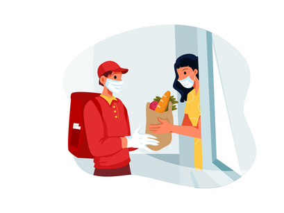 M226_Food Delivery Illustrations