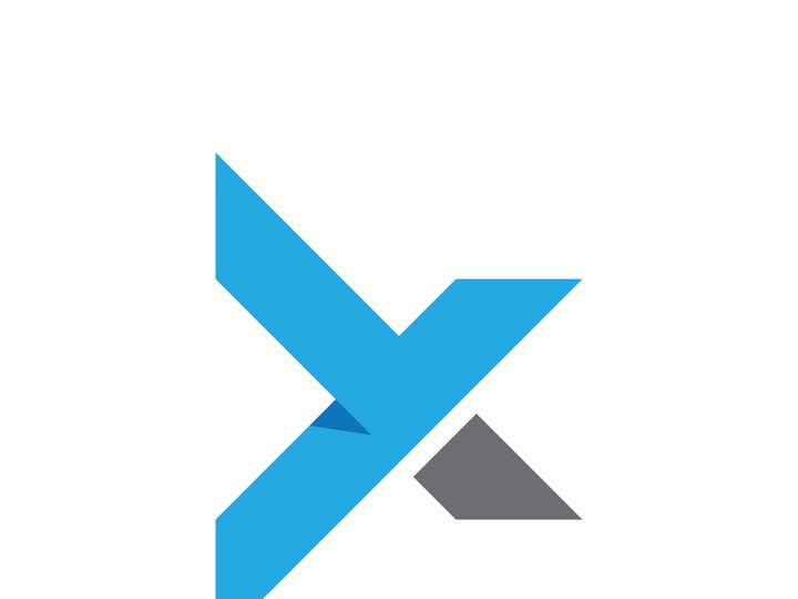 Initial letter X logo  Modern Logo Design Vector