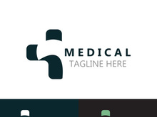 Medical  logotype health care simple modern design illustration template