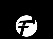 F logo and symbol vector icon app