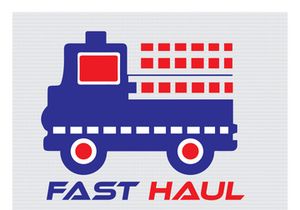 Custom Trucking logo in adobe illustrator