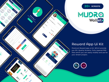 Reward/Wallet App Ui Kit preview picture