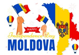 14 Moldova Independence Day Illustration