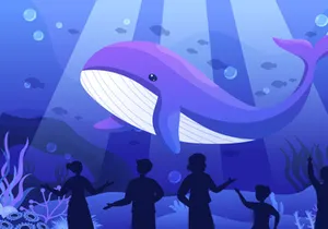 11 Aquarium Flat Illustration
