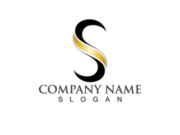 Business corporate letter S logo design vector. preview picture