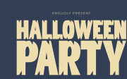 Halloween Party - Display Font