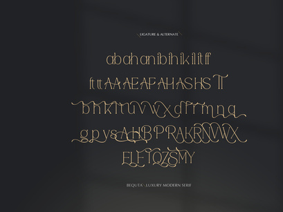Bequta | Luxury Modern Serif