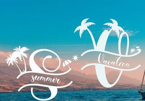 Summer Monogram