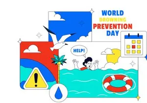 10 World Drowning Prevention Day Illustration