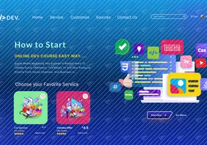 Devloper Landing Page
