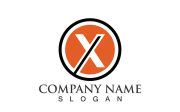 X Logo Template vector icon