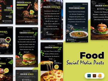Food Social Media Posts preview picture