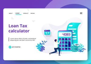 Credit And Loan Landing page template vol 2