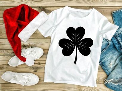 Black Shamrock Symbol