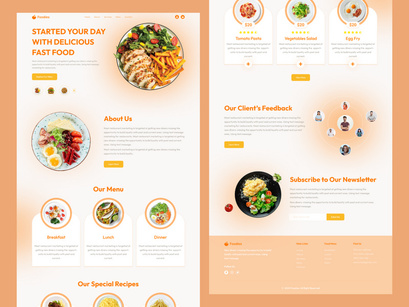 Foodies-Restaurent-landing-page-design-5